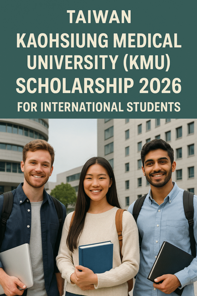 Taiwan Kaohsiung Medical University (KMU) Scholarship