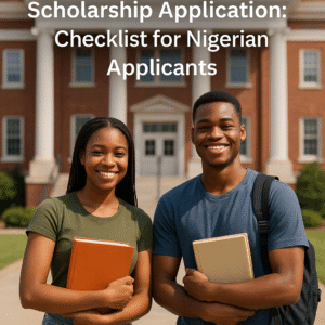 Documents you need for any scholarship